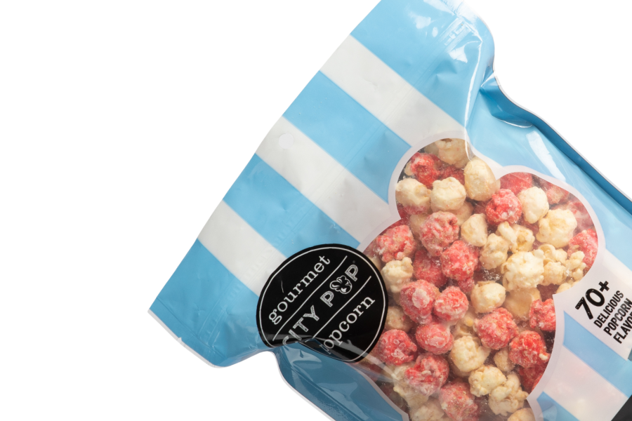 Strawberry Cheesecake Popcorn
