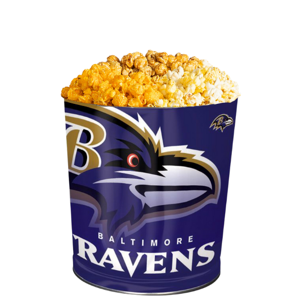 Baltimore Ravens Popcorn Tin