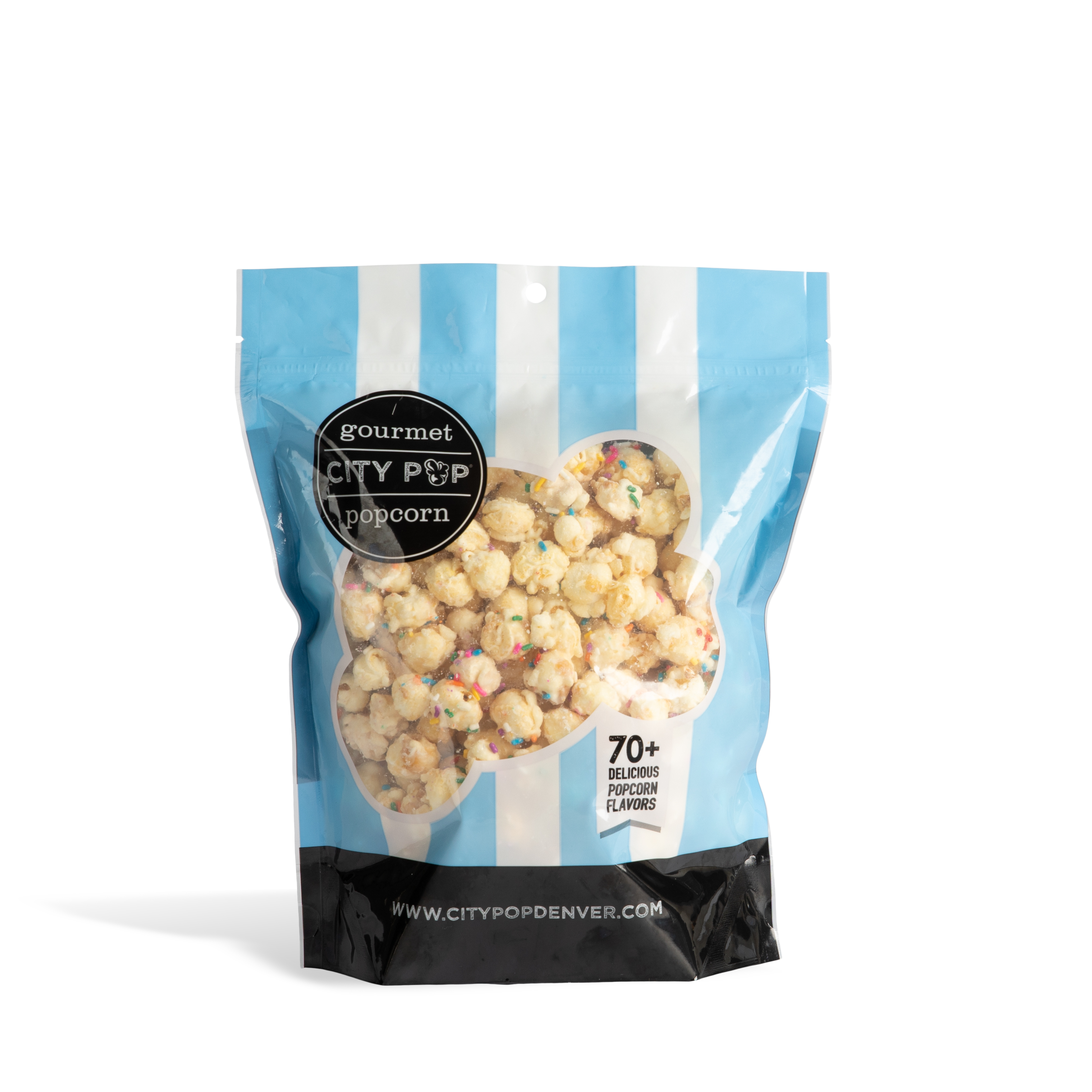 City Pop Birthday Cake Popcorn Bag