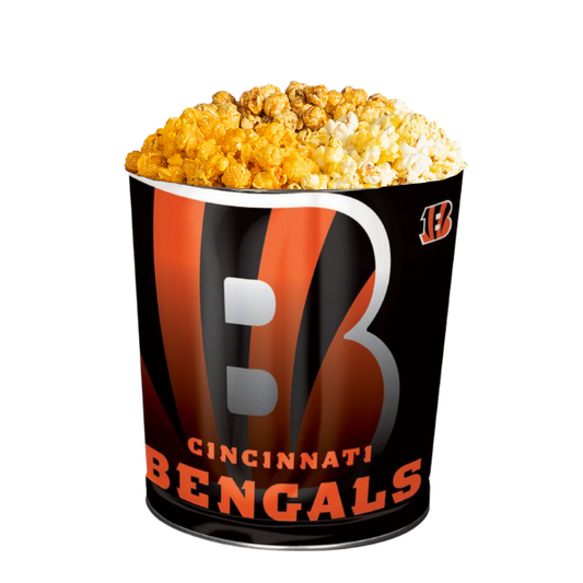 Cincinnati Bengals Popcorn Tin