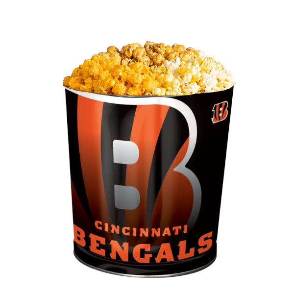 Cincinnati Bengals Popcorn Tin