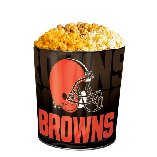 Cleveland Browns Popcorn Tin