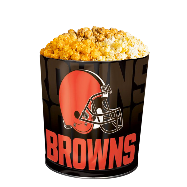 Cleveland Browns Popcorn Tin