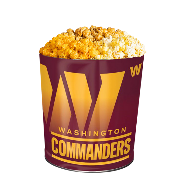 Washington Commanders Popcorn Tin
