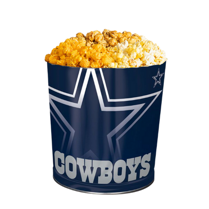 Dallas Cowboys Popcorn Tin