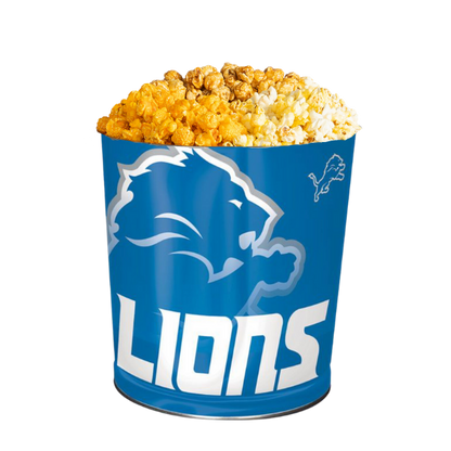 Detroit Lions Popcorn Tin
