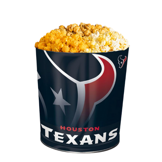 Houston Texans Popcorn Tin
