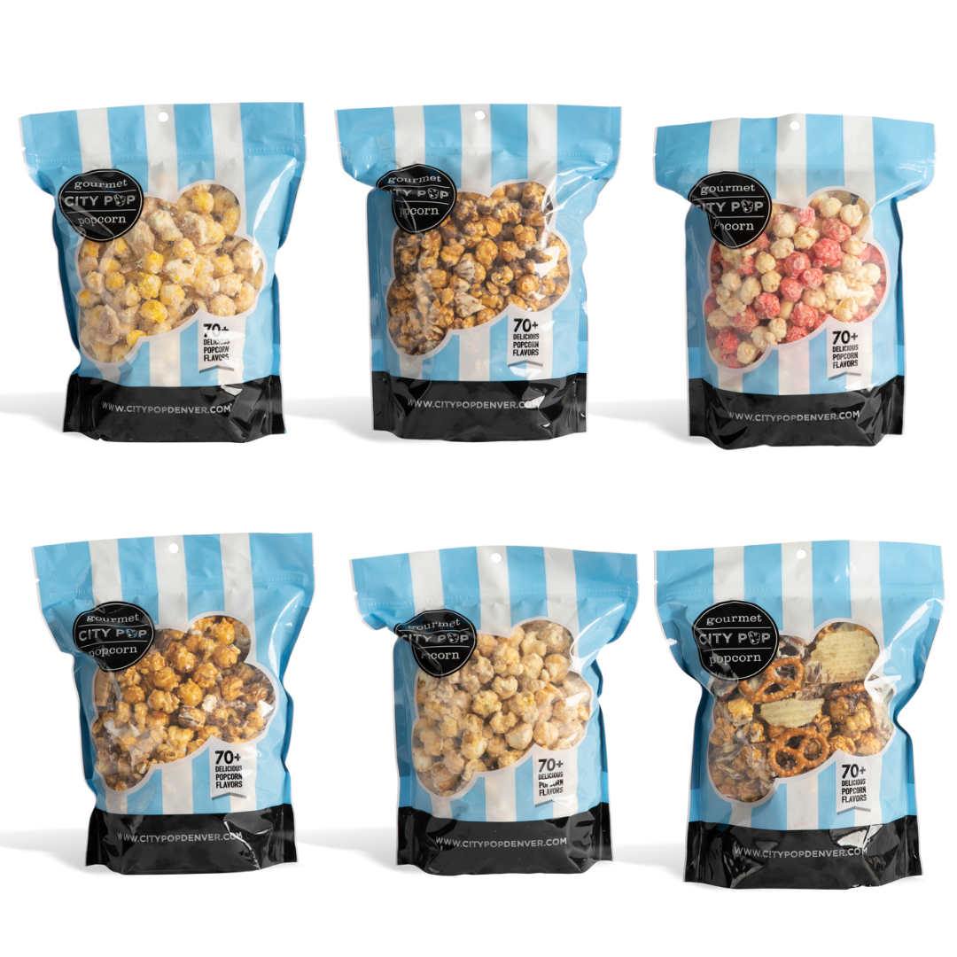 Indulgent Delight Popcorn Bags Sampler Packer