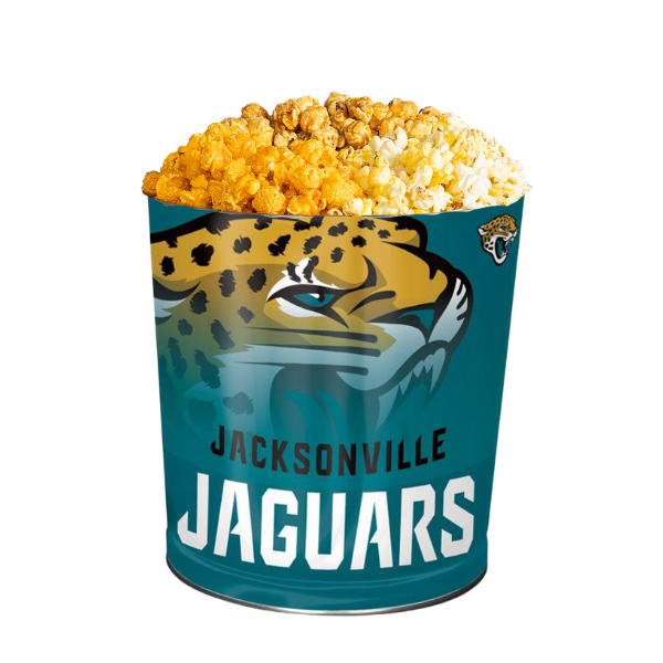 Jacksonville Jaguars Popcorn Tin