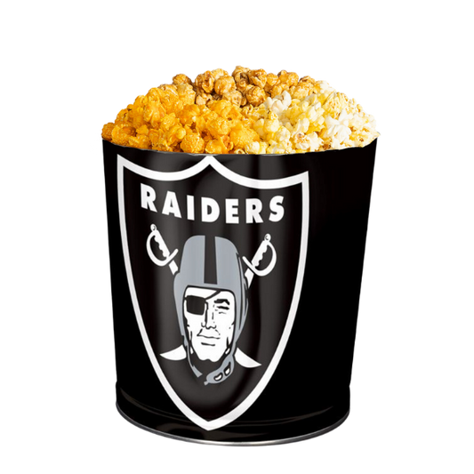 Las Vegas Raiders Popcorn Tin