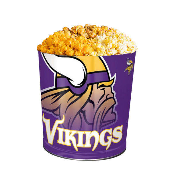 Minnesota Vikings Popcorn Tin
