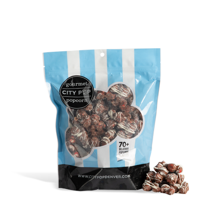 City Pop Chocolate Covered Strawberry Popcorn Bag With Kernel