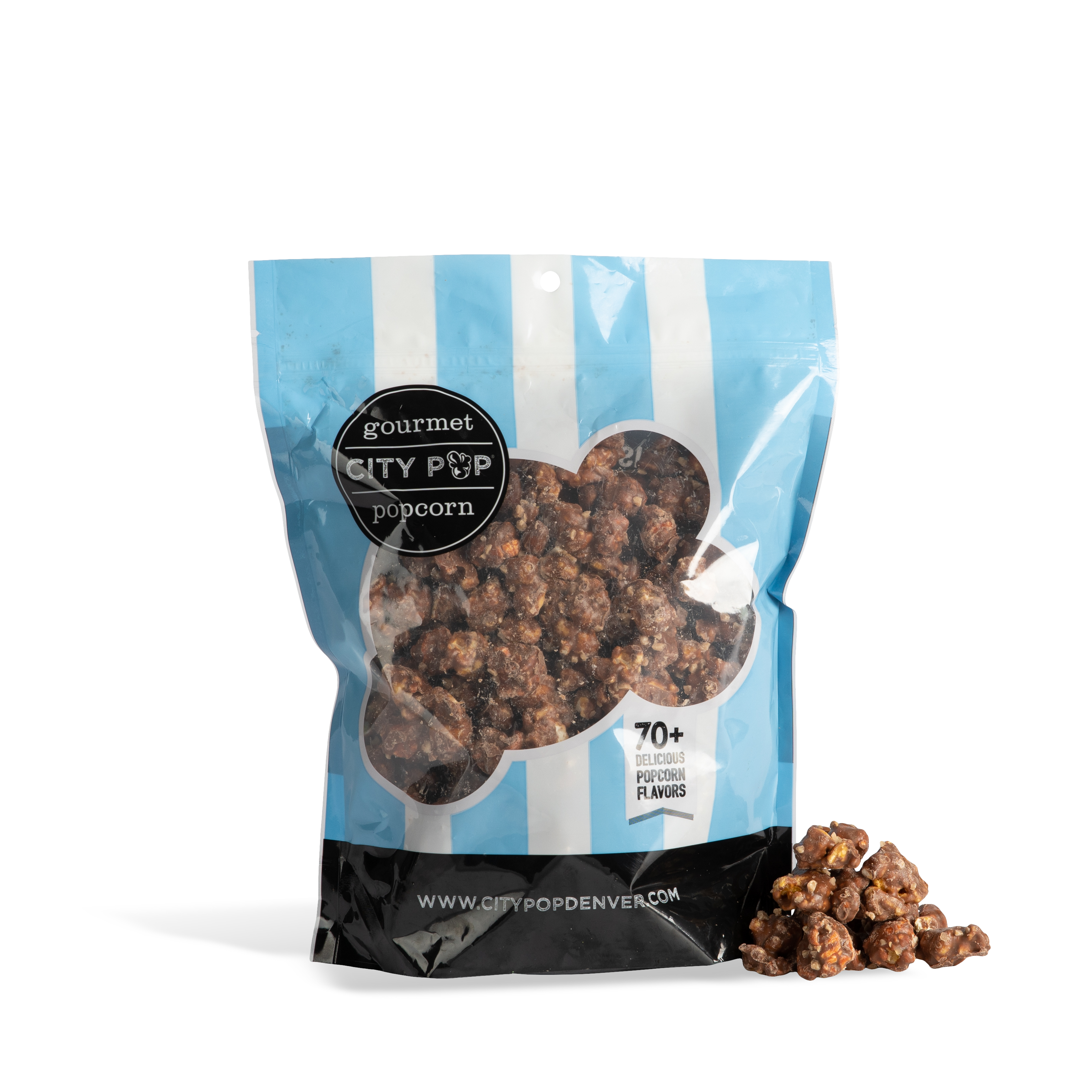 City Pop Heath Toffee Almond Popcorn Bag With Kernel