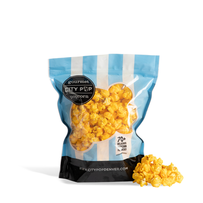City Pop Mac & Cheese Popcorn Bag With Kernel