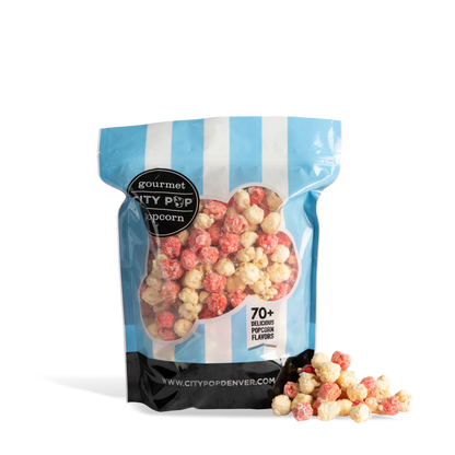 City Pop Strawberry Cheesecake Popcorn Bag With Kernel