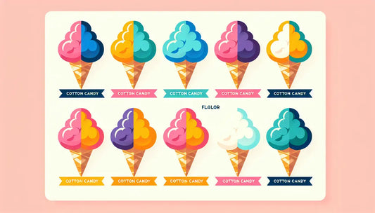 9 Flavor Combinations of Gourmet Cotton Candy That Will Blow Your Mind