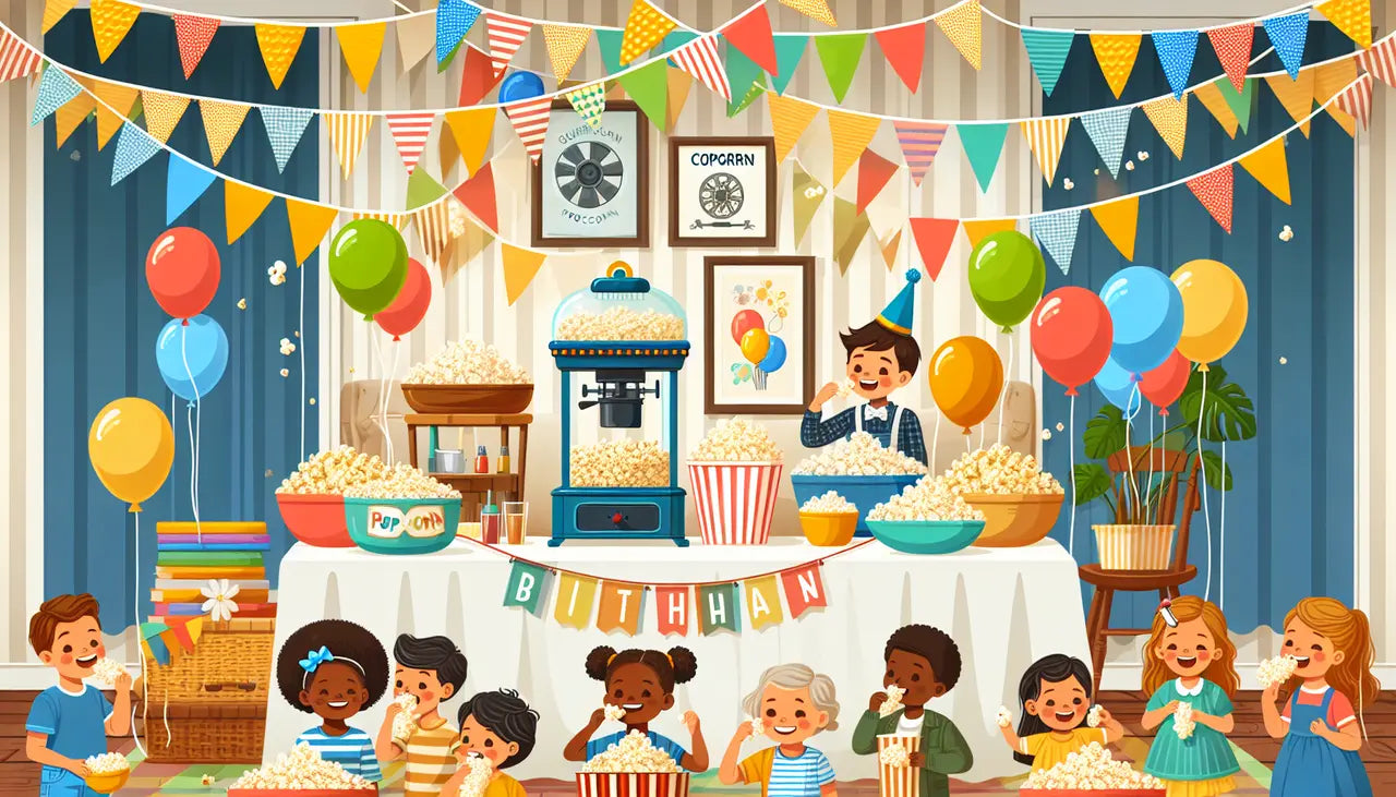 How to Make Your Child's Birthday Party Pop with Gourmet Popcorn