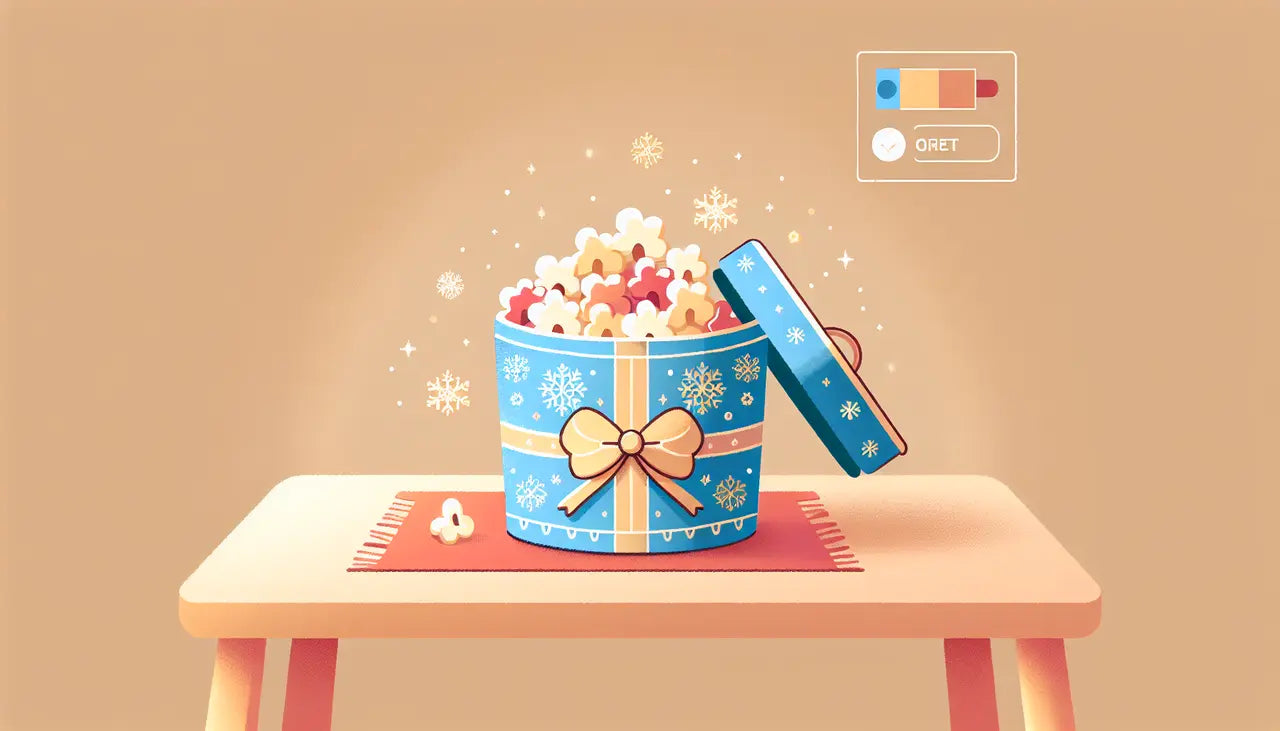 The Secret to Gifting Joy: Holiday Popcorn Tins