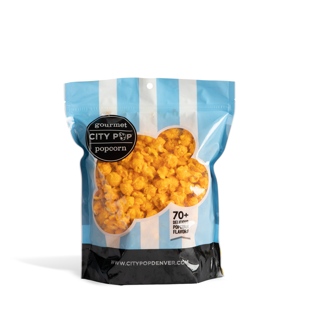 City Pop Hot Cheese Popcorn Bag