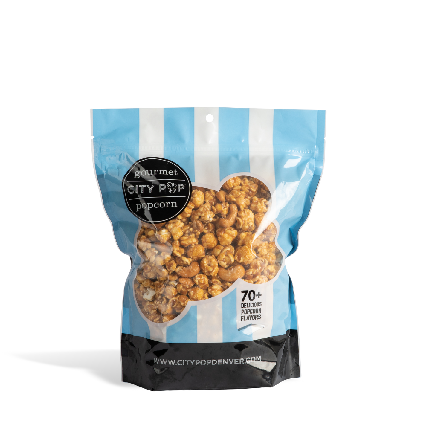 City Pop Caramel Cashew Popcorn Bag