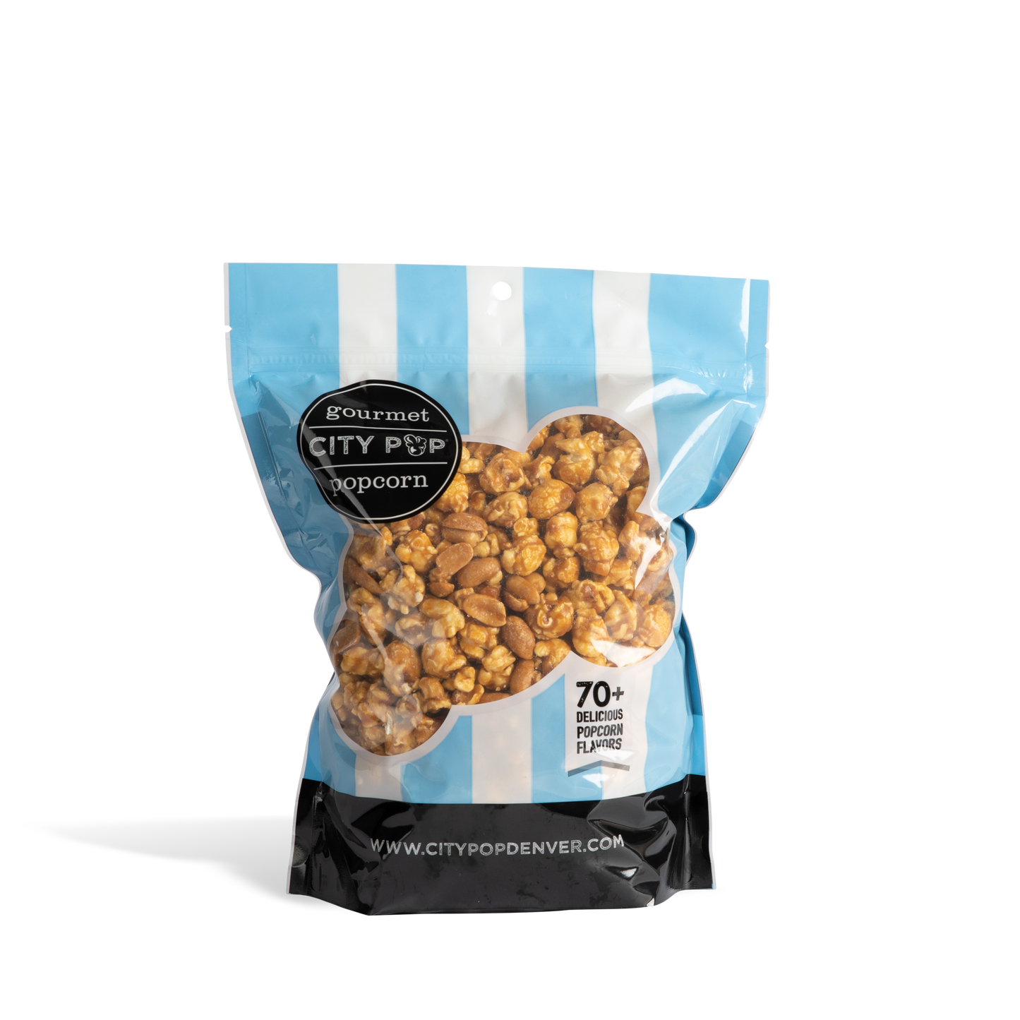 City Pop Caramel Peanut Popcorn Bag