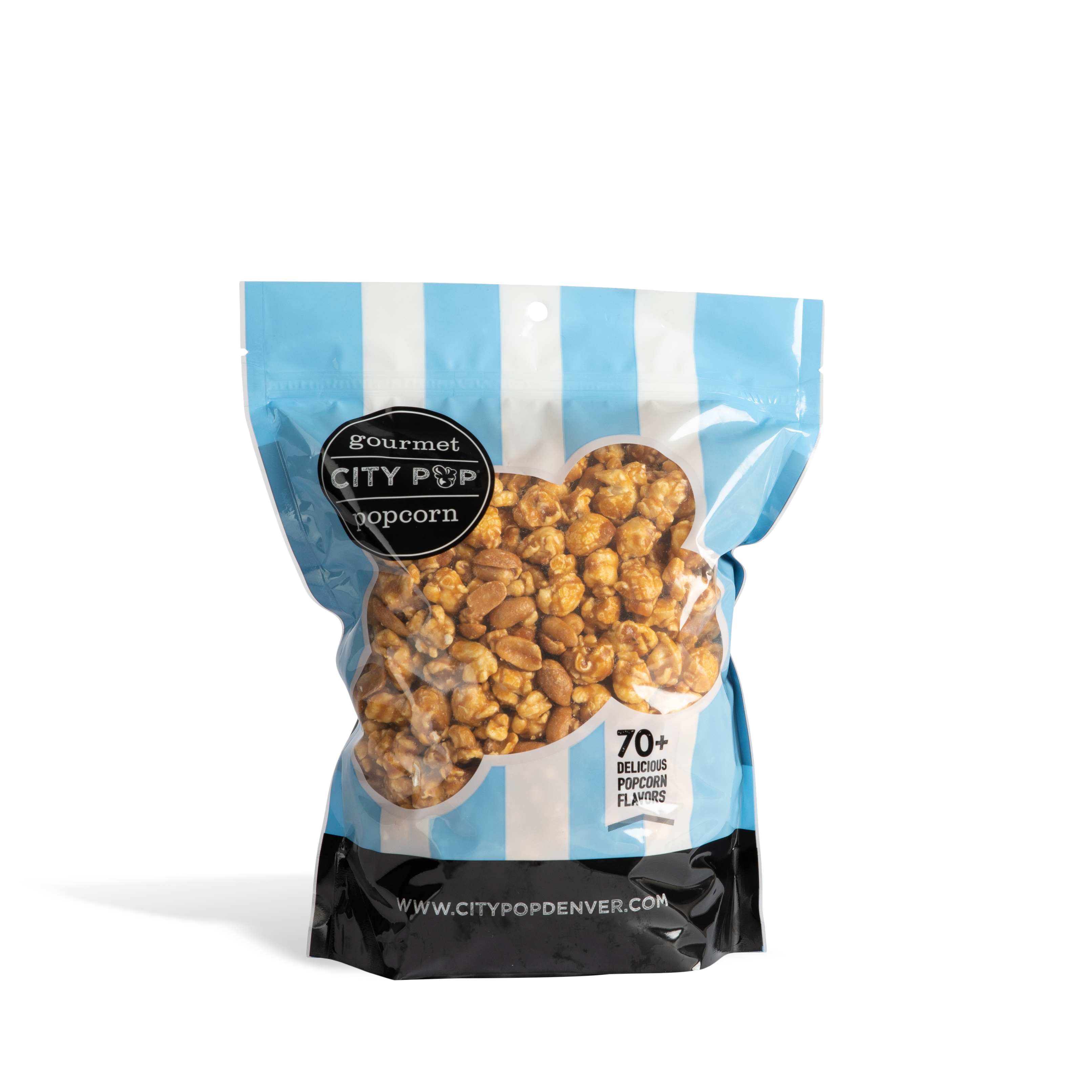 City Pop Caramel Peanut Popcorn Bag
