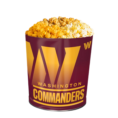 Washington Commanders Popcorn Tin