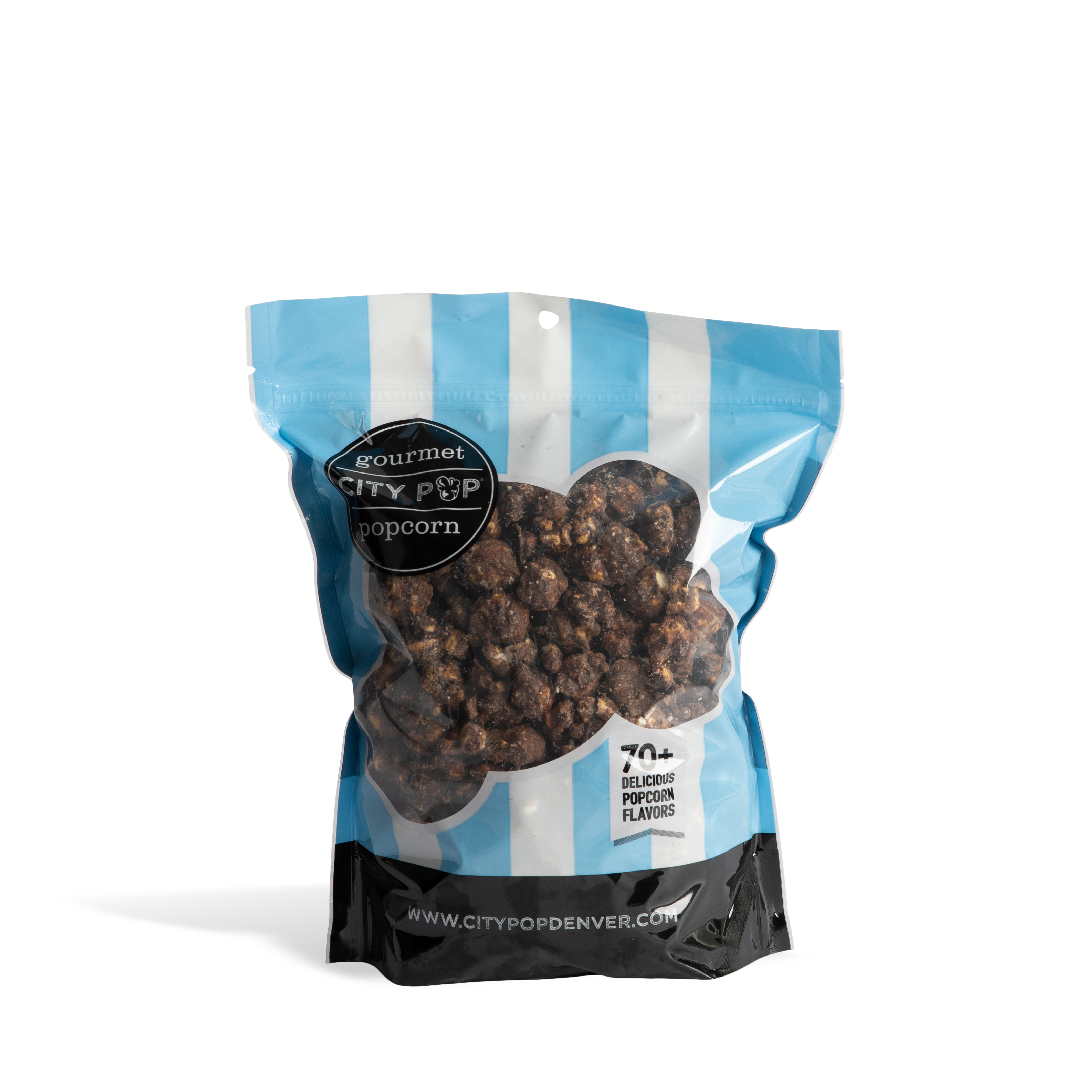City Pop Dark Chocolate Popcorn Bag