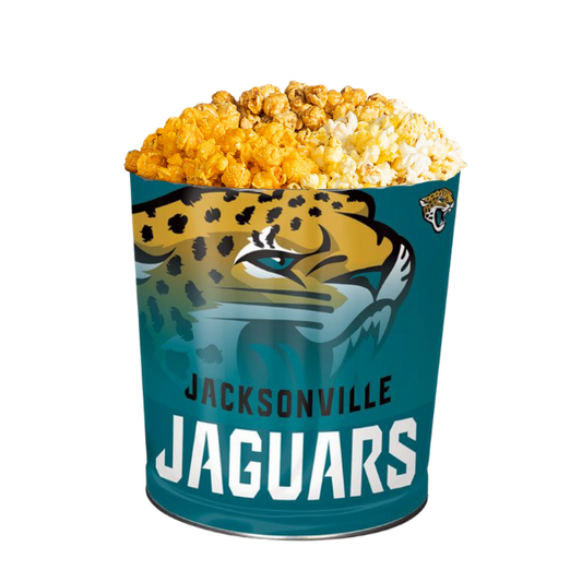 Jacksonville Jaguars Popcorn Tin