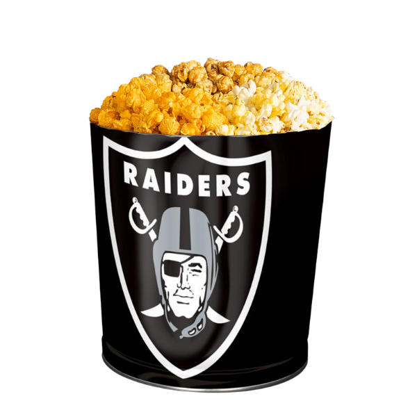 Las Vegas Raiders Popcorn Tin