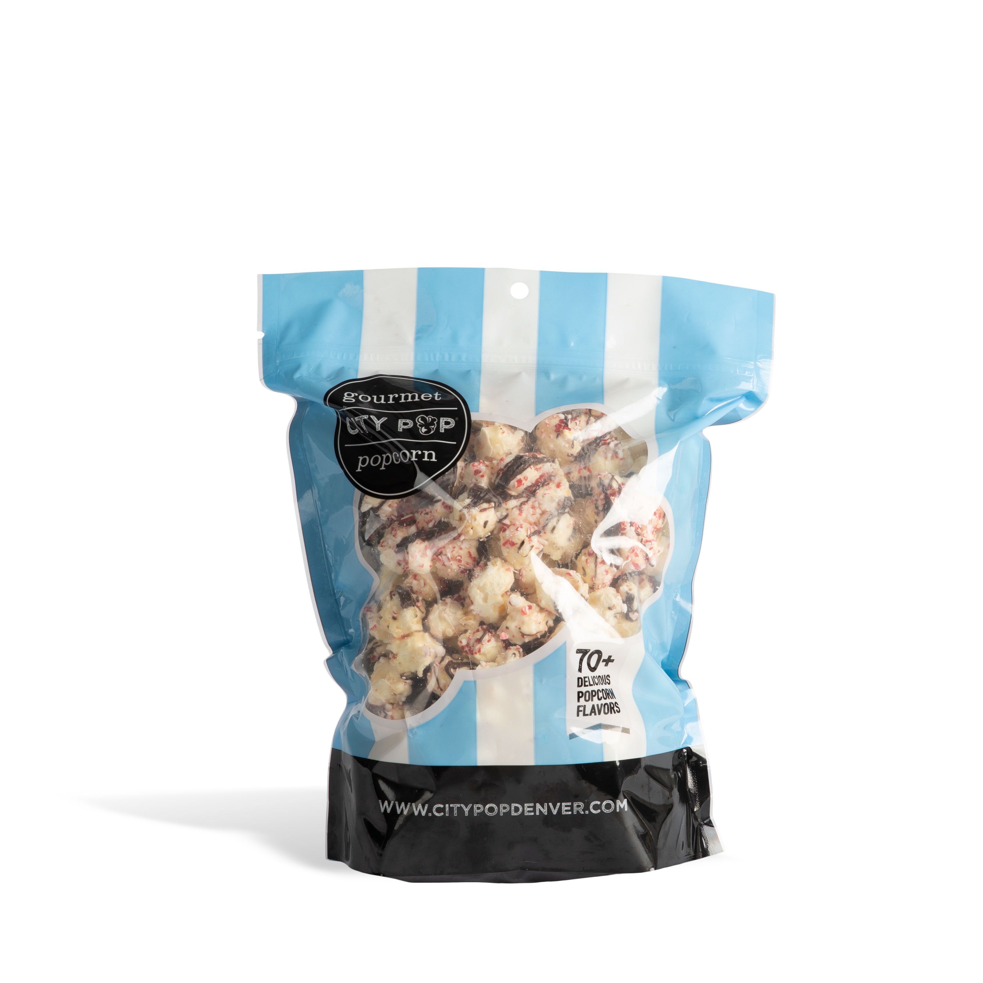 City Pop Peppermint Bark Popcorn Bag