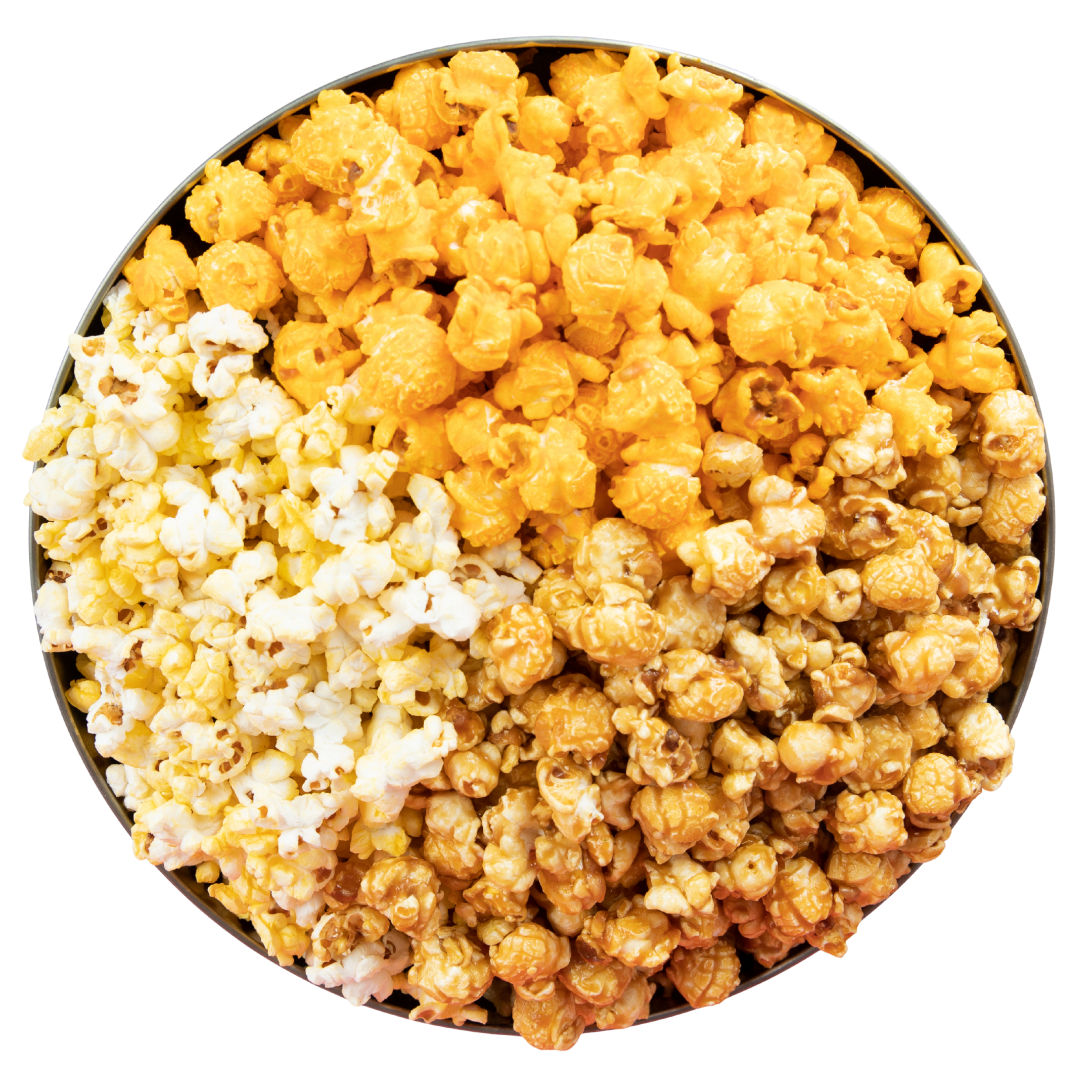 Snowfall Custom 2 Gallon Popcorn Tin