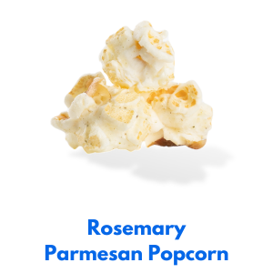 Rosemary Parmesan Garlic Popcorn