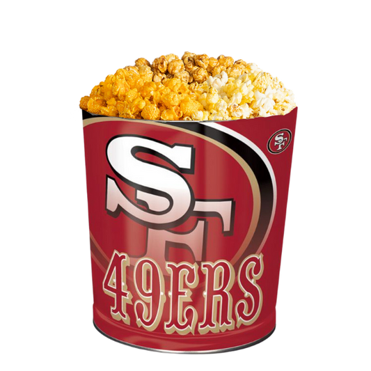 San Francisco 49ers Popcorn Tin