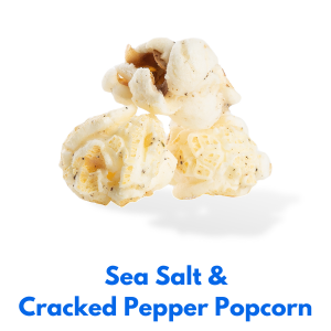 Sea Salt & Cracked Pepper Popcorn