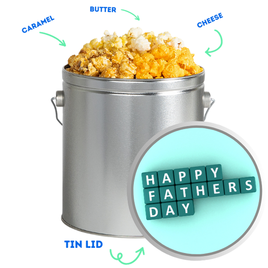 Father's Day Popcorn Tin