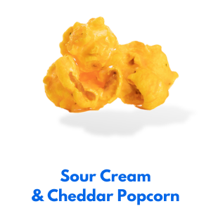 Sour Cream & Cheddar Popcorn