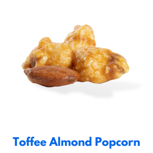 Toffee Almond Popcorn