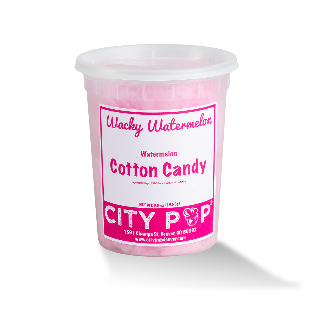 Wacky Watermelon Cotton Candy
