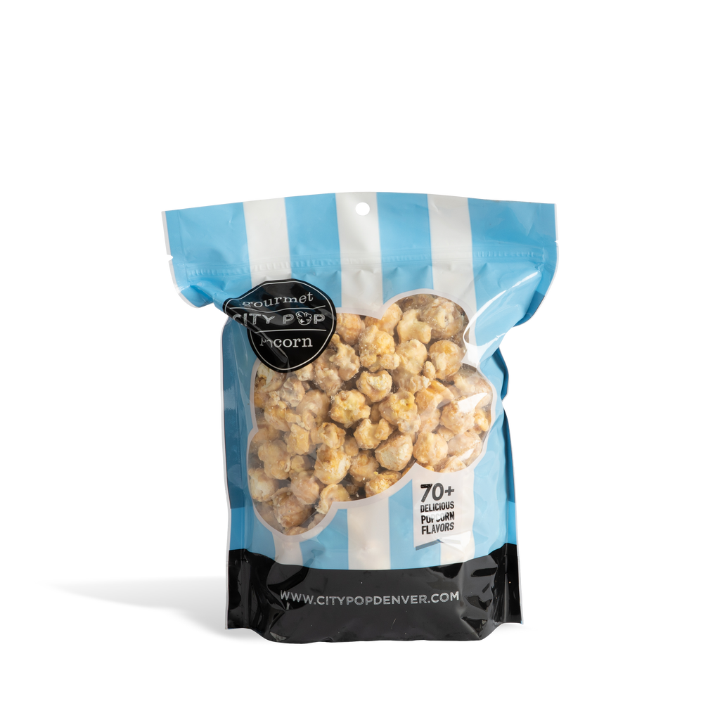 City Pop White Chocolate Caramel Popcorn Bag