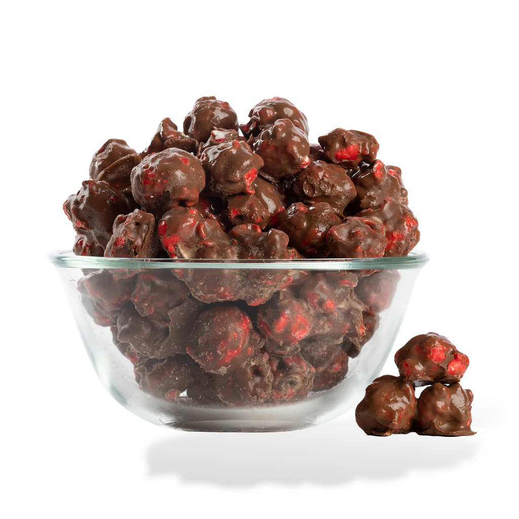 Chocolate Covered Strawberry Popcorn