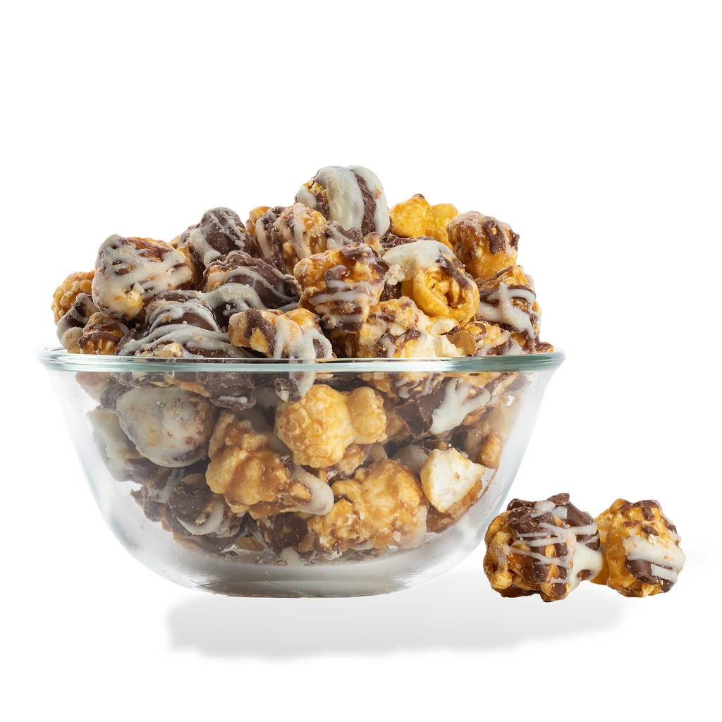 Chocolate Drizzle Popcorn