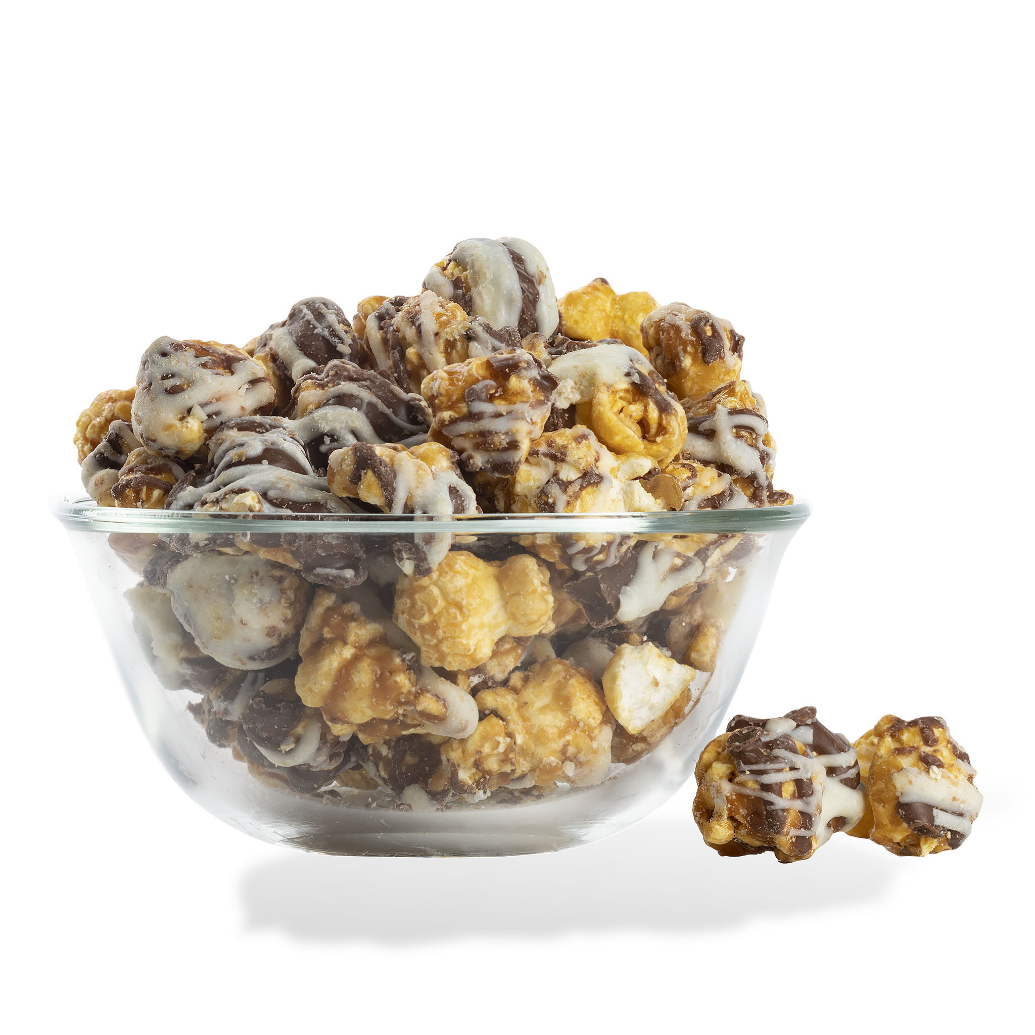 Chocolate Drizzle Popcorn