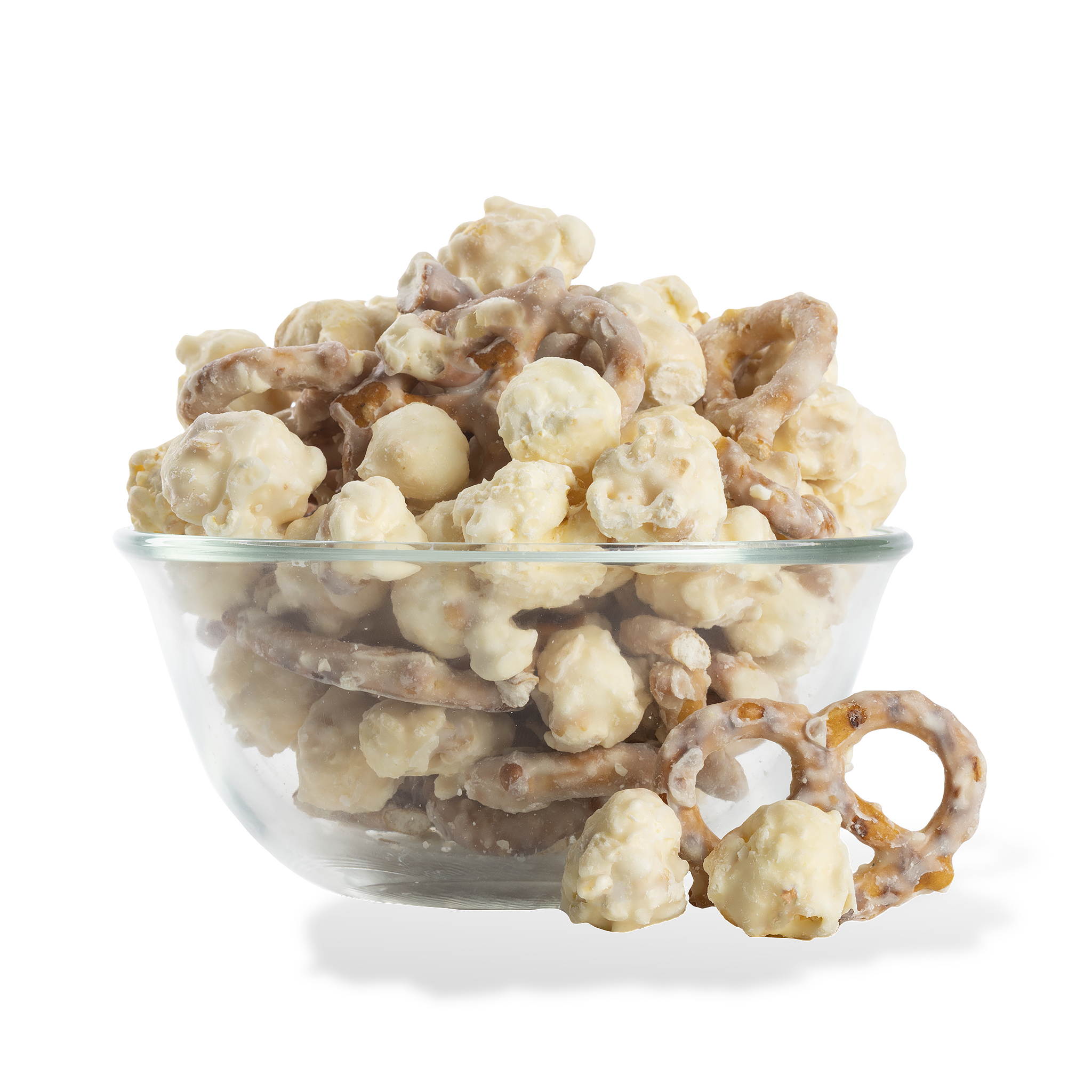 White Chocolate Pretzel Popcorn