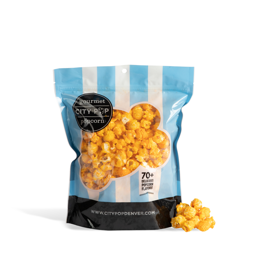 City Pop Bacon Cheddar Popcorn Bag with Kernels