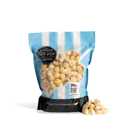 City Pop Banana Pudding Popcorn Bag With Kernel