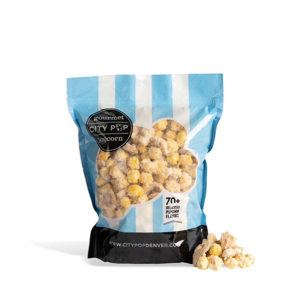 City Pop Banana Pudding Popcorn Bag With Kernel