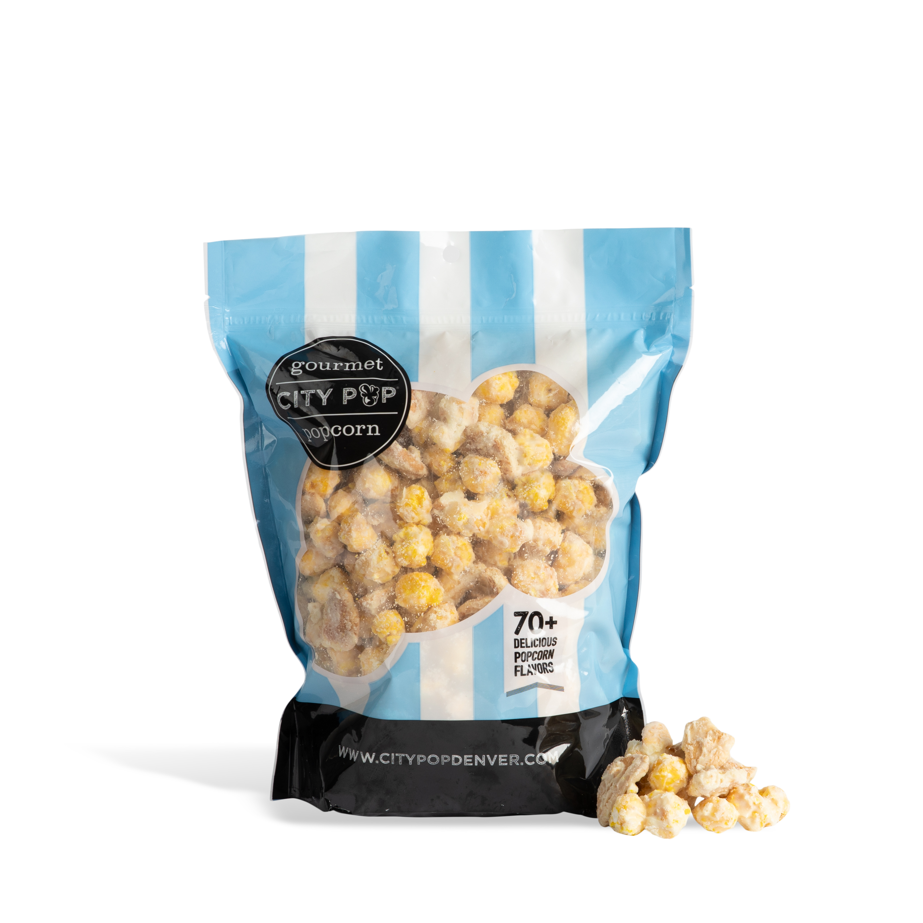 City Pop Banana Pudding Popcorn Bag With Kernel