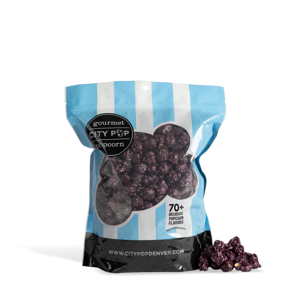 City Pop Blackberry Popcorn Bag With Kernels