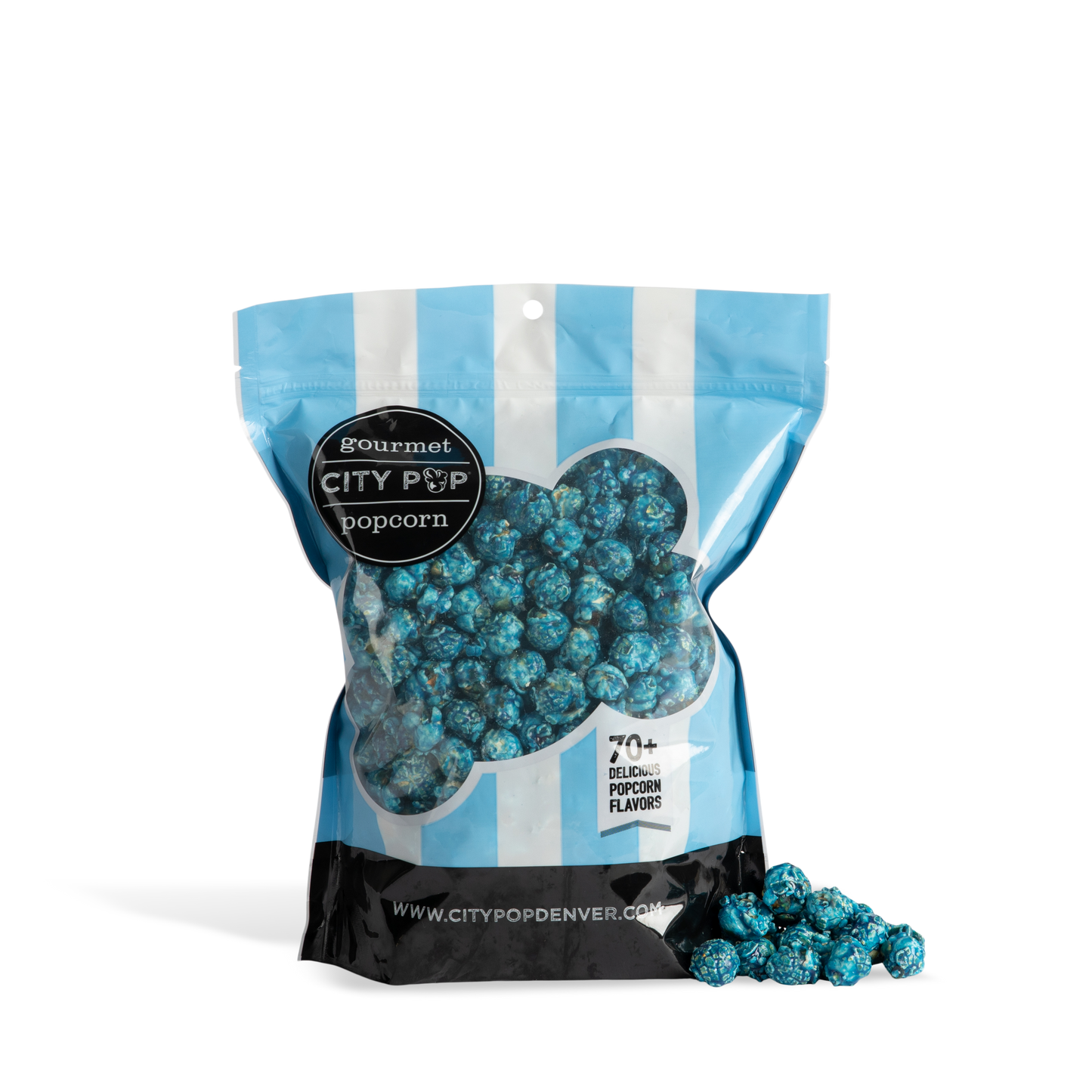 City Pop Blueberry Popcorn Bowl With Kernels